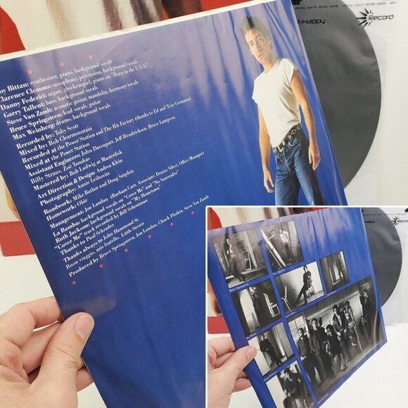 Bruce Springsteen Born in USA Vinyl Record QC 38653 Original Pressing 1984 VG - Picture 6 of 12